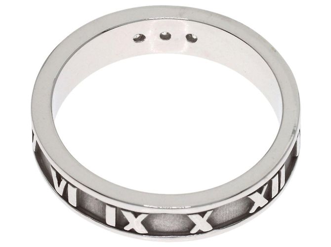 Schmale Diamantring Atlas von Tiffany & Co. - Ansicht 4