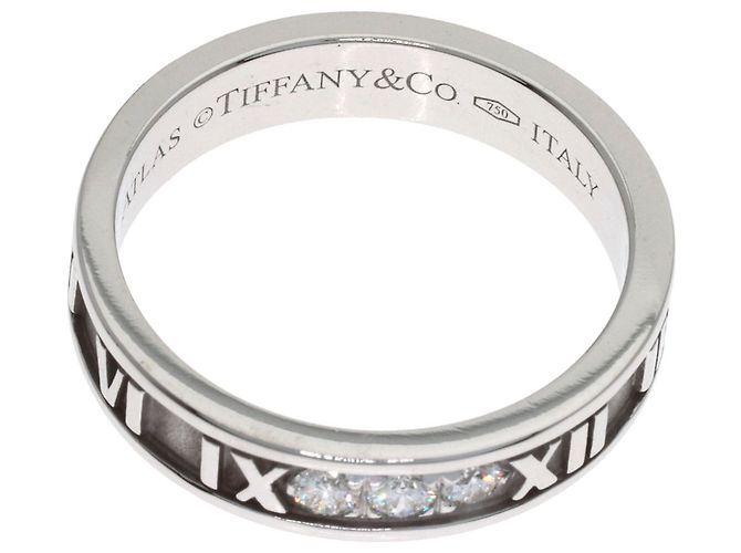 Schmale Diamantring Atlas von Tiffany & Co. - Ansicht 5