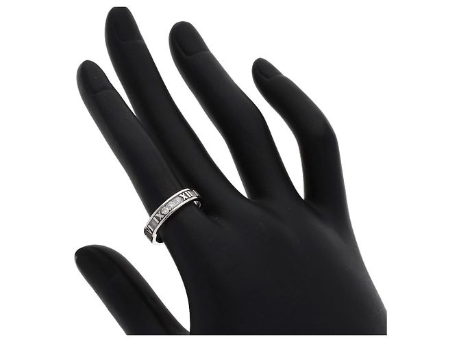 Schmale Diamantring Atlas von Tiffany & Co. - Ansicht 6
