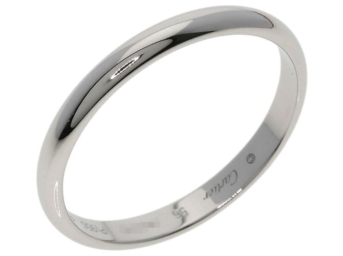 Anello nuziale in platino per donna Cartier - vista 2