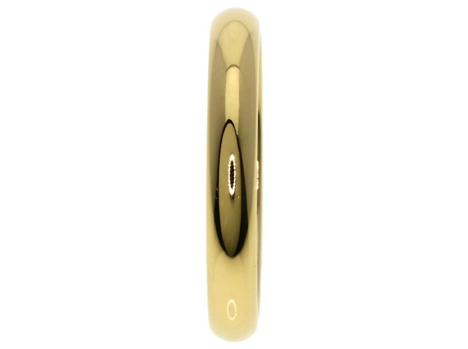 Fede nuziale in oro giallo 18K per donna Cartier - vista 3