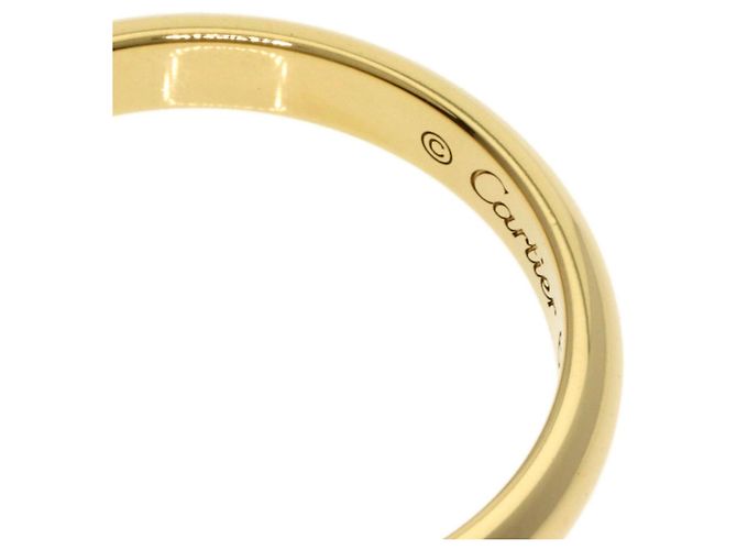 Fede nuziale in oro giallo 18K per donna Cartier - vista 7