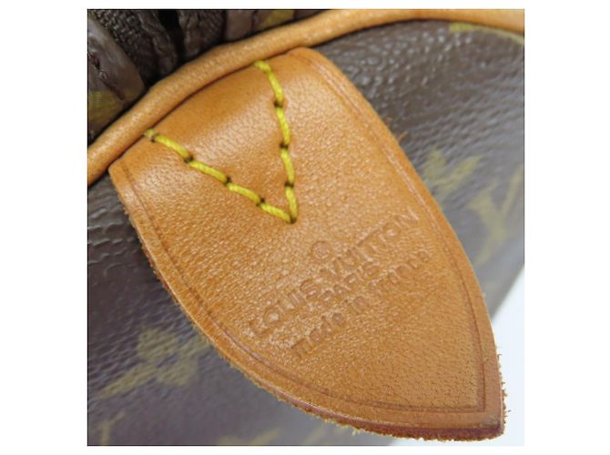 Bolso Boston Keepall 45 Monograma Louis Vuitton Castaño - vista 13