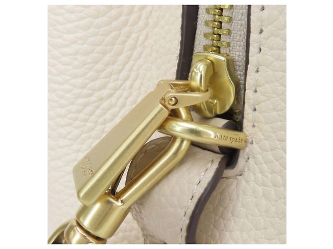 Kate Spade Farbblock Lederhandtasche Grau Roh - Ansicht 10