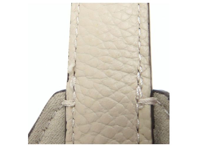 Kate Spade Farbblock Lederhandtasche Grau Roh - Ansicht 13