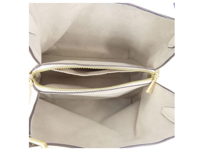 Kate Spade Farbblock Lederhandtasche Grau Roh - Ansicht 17