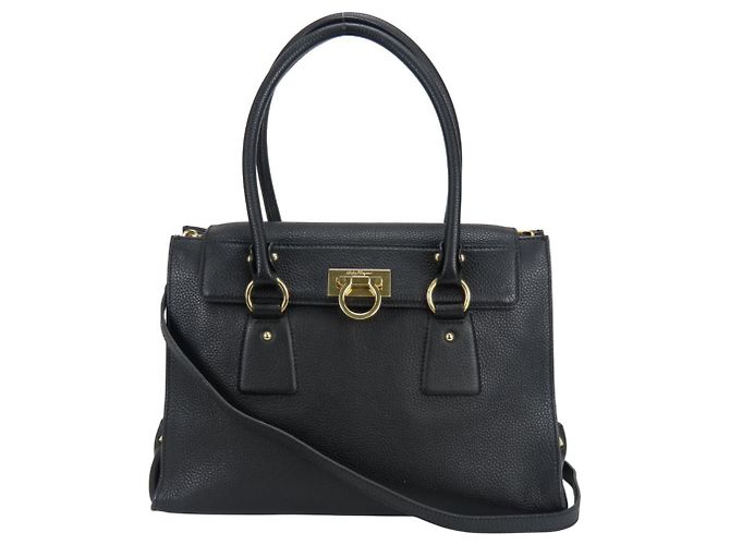 Borsa Gancini Salvatore Ferragamo DH-21 Nero - vista 2