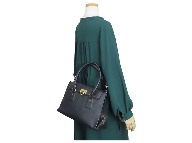 Borsa Gancini Salvatore Ferragamo DH-21 Nero - vista 26