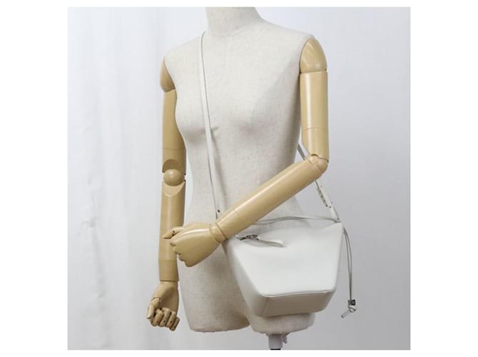 Borsa a Spalla Loewe Bianca Bianco - vista 8