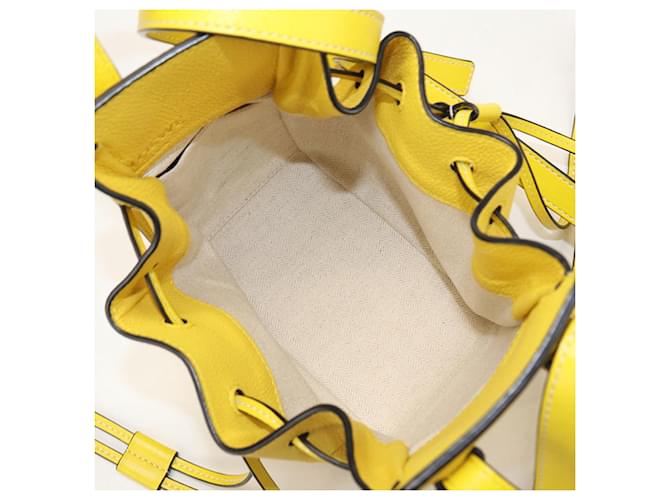 Borsa a mano Hammock Mini Loewe Giallo - vista 3