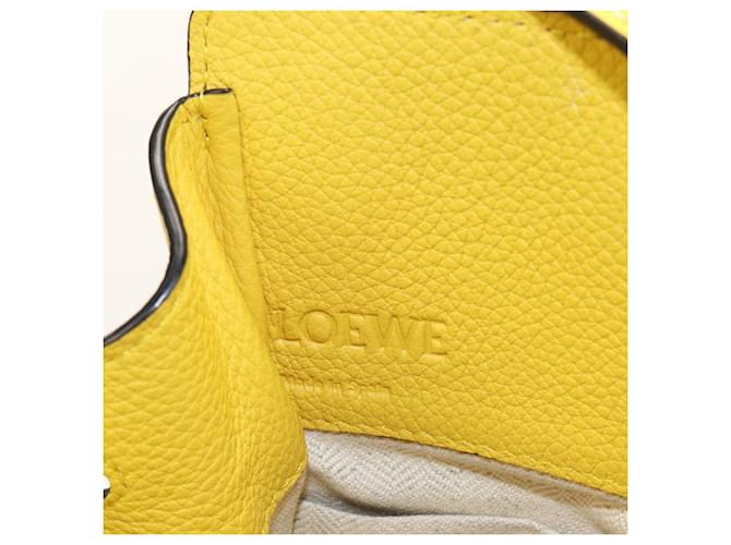 Borsa a mano Hammock Mini Loewe Giallo - vista 4