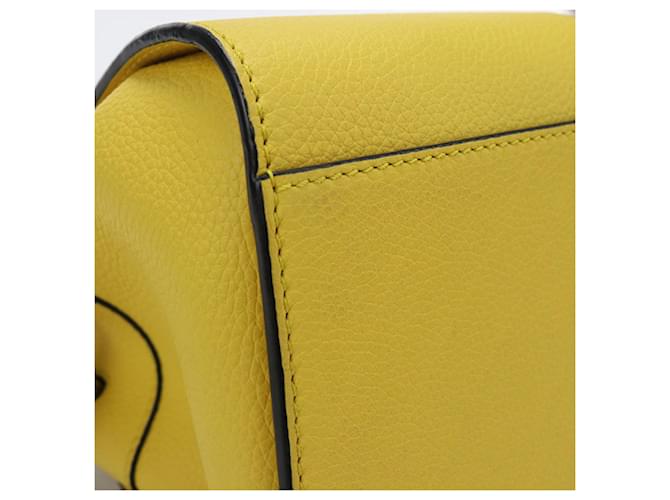 Borsa a mano Hammock Mini Loewe Giallo - vista 6