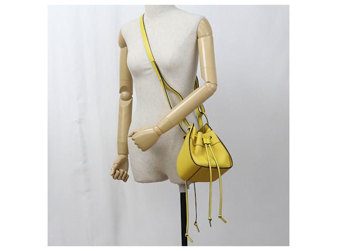 Borsa a mano Hammock Mini Loewe Giallo - vista 8