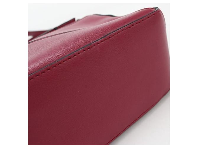 Borsa a mano Loewe Puzzle Mini Rosso - vista 5