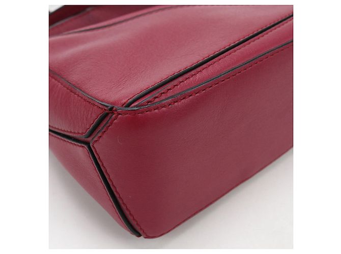 Borsa a mano Loewe Puzzle Mini Rosso - vista 6