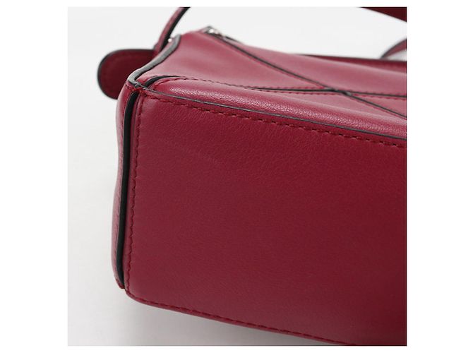 Borsa a mano Loewe Puzzle Mini Rosso - vista 7