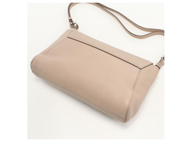 Sac à épaule en cuir rose Salvatore Ferragamo - vue 2
