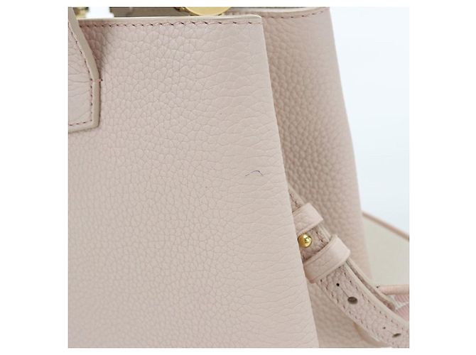 Borsa Capucines PM Louis Vuitton Rosa - vista 9