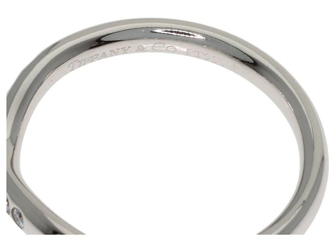 Tiffany & Co. Ring mit gewölbtem Diamantband - Ansicht 5