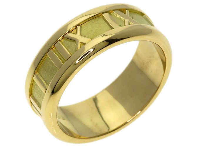 Anello Atlas in oro giallo 18K di Tiffany & Co. - vista 2