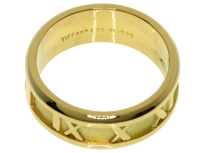 Anello Atlas in oro giallo 18K di Tiffany & Co. - vista 4