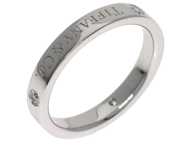 Anillo de diamante de banda plana Tiffany & Co. - vista 2