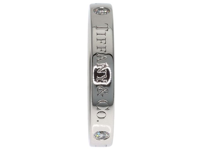 Anillo de diamante de banda plana Tiffany & Co. - vista 3