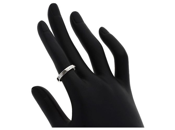 Anillo de diamante de banda plana Tiffany & Co. - vista 5