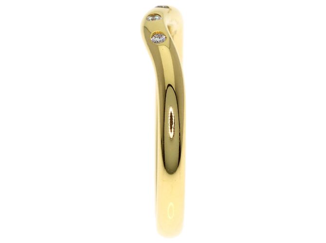 Anello in oro giallo 18K con diamanti Tiffany & Co. - vista 3