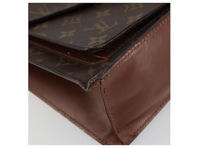 LOUIS VUITTON Monograma Monceau 28 Bolsa M51185 LV Auth 175824 - vista 16