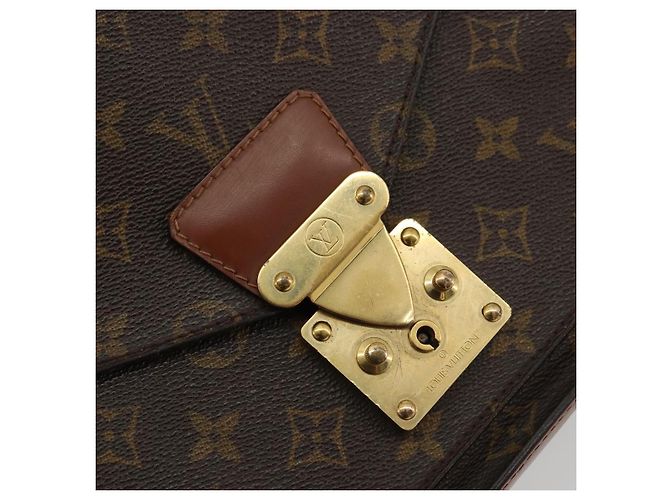 LOUIS VUITTON Monograma Monceau 28 Bolsa M51185 LV Auth 175824 - vista 20