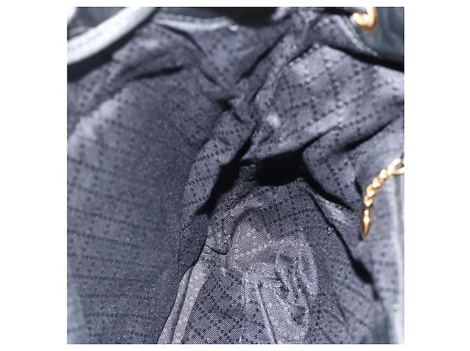 Zaino in Pelle Gucci Bamboo Nero Oro 003 1998 0016 Auth 176041 - vista 21
