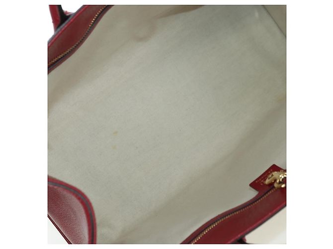 GUCCI GUCCI �~ Bolsa Micro GG Supreme Doraemon PVC 2way 653952 Auth YKZ1325SAM Bege Dourado - vista 20