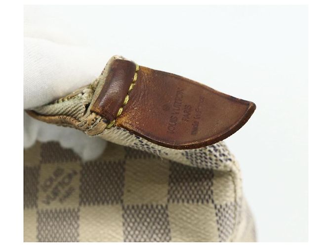 LOUIS VUITTON Borsa Tote Saleya MM Damier Azur N51185 LV Auth ti3866 - vista 14