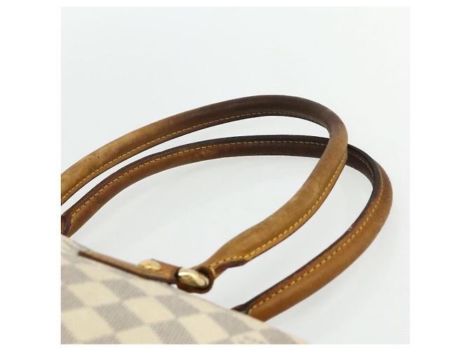 LOUIS VUITTON Borsa Tote Saleya MM Damier Azur N51185 LV Auth ti3866 - vista 8