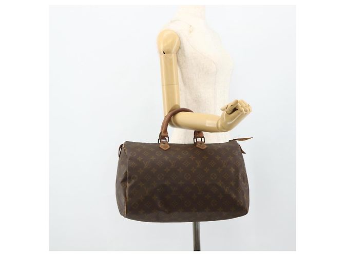 LOUIS VUITTON Borsa a Mano Monogram Speedy 35 M41524 LV Auth YKZ1301A Monogramma - vista 19