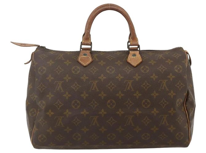 LOUIS VUITTON Borsa a Mano Monogram Speedy 35 M41524 LV Auth YKZ1301A Monogramma - vista 3