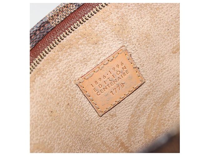 LOUIS VUITTON Poche Toilette 26 Damier Ebene N47543 Auth LV 175966 - vista 10