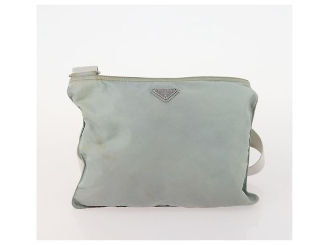 Borsa a Spalla PRADA Nylon 5 Set Verde Nero Rosa Auth 174956 - vista 17