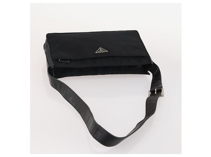Borsa a Spalla PRADA Nylon 5 Set Verde Nero Rosa Auth 174956 - vista 24
