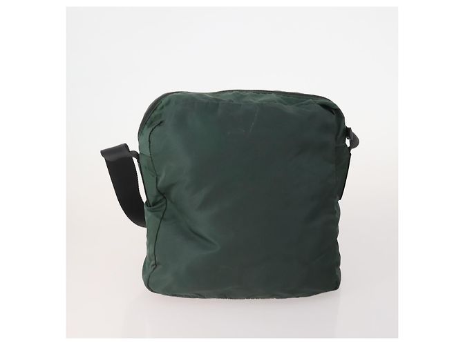 Borsa a Spalla PRADA Nylon 5 Set Verde Nero Rosa Auth 174956 - vista 3