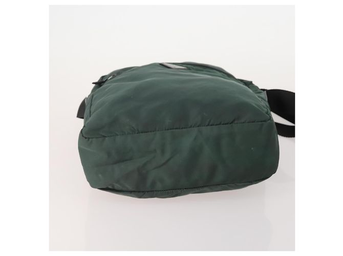 Borsa a Spalla PRADA Nylon 5 Set Verde Nero Rosa Auth 174956 - vista 5