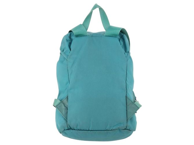PRADA Backpack Nylon Light Blue Silver Auth INZ057 Silvery - view 3