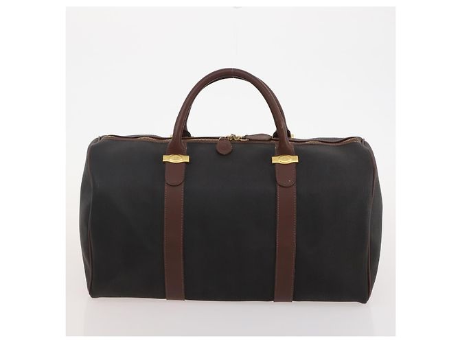 Alfred Dunhill Set di 3 borse in pelle Dunhill Boston nere Auth 174949 Nero - vista 10