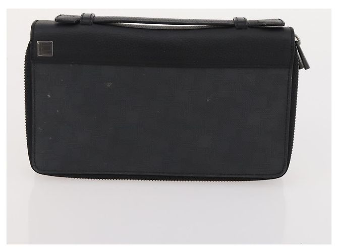 Alfred Dunhill Set di 3 borse in pelle Dunhill Boston nere Auth 174949 Nero - vista 16