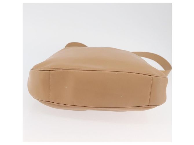 Borsa a Spalla in Pelle Gucci Bamboo 2way Beige Argento 001 1577 2123 Auth 175350 - vista 11