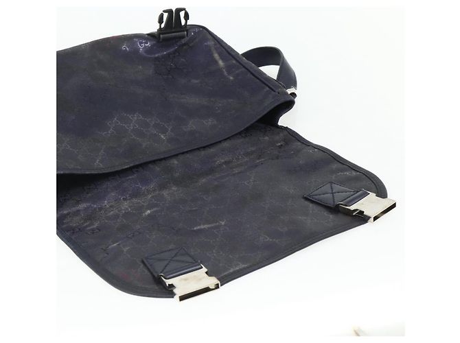 Borsa a Spalla GUCCI GG Implementation PVC Viola Argento 201732 Auth BA12180 Porpora - vista 15