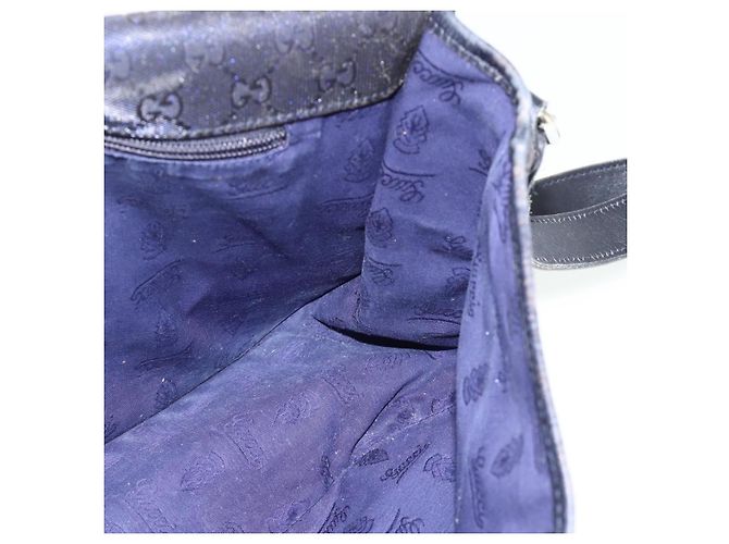 Borsa a Spalla GUCCI GG Implementation PVC Viola Argento 201732 Auth BA12180 Porpora - vista 17