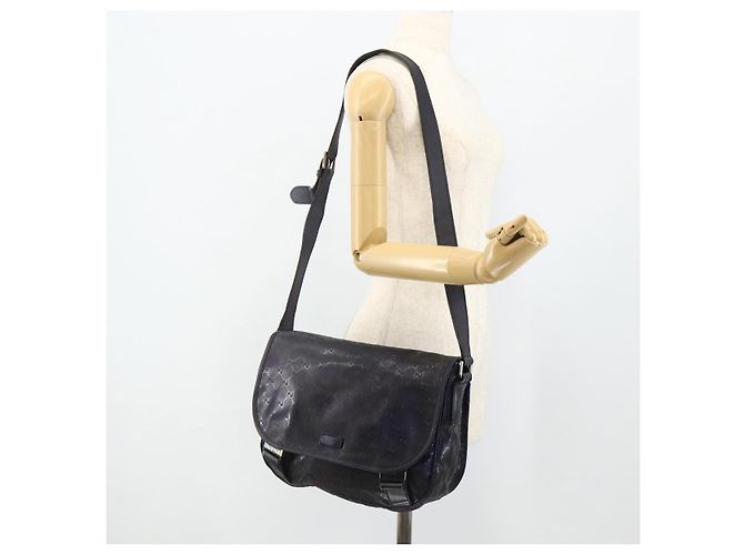 Borsa a Spalla GUCCI GG Implementation PVC Viola Argento 201732 Auth BA12180 Porpora - vista 23