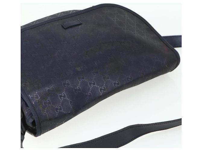 Borsa a Spalla GUCCI GG Implementation PVC Viola Argento 201732 Auth BA12180 Porpora - vista 6